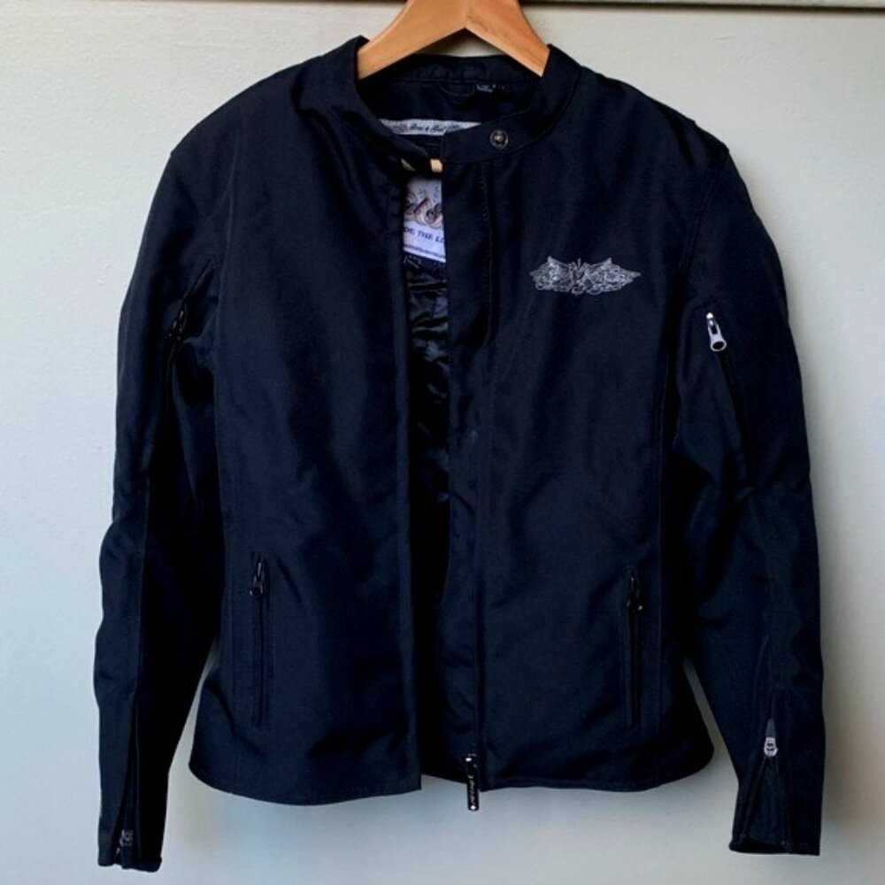 Women's Street & Steel Lined and Padded Motorcycle Jacket XS - Picture 2 of 12